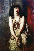 Makart, Hans An Egyptian Princess Spain oil painting artist